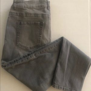 Lee Platinum Label Gray leggings 12/medium